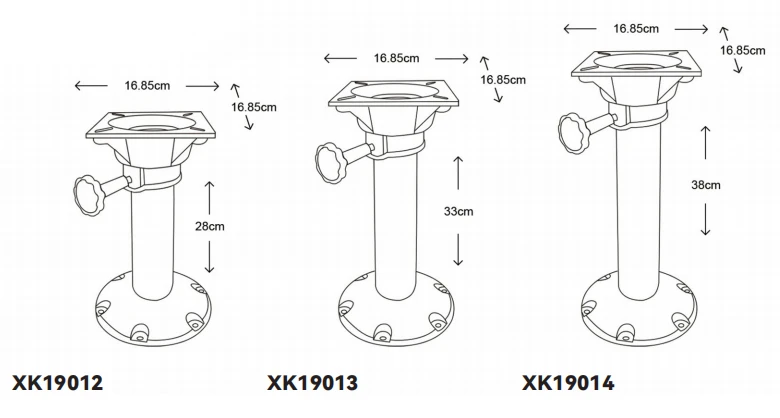 Fixed Height Pedestal With Swivel manufacturers